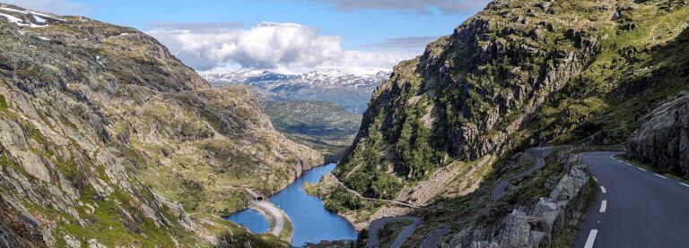 Sauda – Eidfjord: Berge und Fjorde